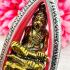Miniature Lersri SamingPrai Halfman Tiger Head Thai Amulet Lp Nen Be2555 #16000