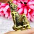 Miniature Lersri SamingPrai Halfman Tiger Head Thai Amulet Lp Nen Be2555 #16000