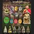 Miniature Lersri Puseir Saming Tiger Hermit Lucky Nen Be2555 Thai Amulet #16002