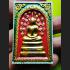 Somdej Meditation Tree Bhodi Masschant Watnok Be2553 Gold Pink Thai Amulet 16012