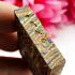 SOMDEJ MEDITATION UNDER TREE BHODI PHOK-PHO 108 MONK MASS BLESSED THAI AMULET WAT NOK BE2553 GOLD COATED RAINBOW MEAT