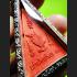 Chinnaraj Buddha Be2554 Mass Chant Triangle Wat Nok Red Gold Thai Amulet #16017