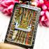 SOMDEJ MEDITATION 9ROW SEAT 108 MONK MASS BLESSED THAI AMULET WAT NOK BE2553 GOLD COATED RAINBOW MEAT