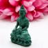 MINIATURE BUDDHA GREEN ANCIENT BRONZE PEACEFUL THAI AMULET LP NONG BE2553