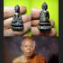 MINIATURE PHA-KRING BELL FORTUNE MONEY LUCKY RICH THAI AMULET LP KOON NAWA BE2556