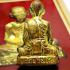 MINIATURE BRONZE MEDITATION PROTECTION LIFE AMULET THAI LP KOON BE2536 PUMPTHEP +CERT