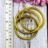 Set3 Gold Sand Bangle Bracelet Rich Mahasedti Kabbalah Lp Koon Thai Amulet 16063