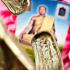 Large Bracelet Rahu Kritsana Gambling Lucky Business Windfall Thai Amulet #16069