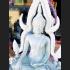 Large 30cm Buddha Chinnaraj Statue Marble Fiber Glass Mass Chant Thai Amulet #16071