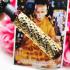 Large 2in1 Black Red Takrut Memorial Age83 Be2550 Lp Chamlong Thai Amulet #16072