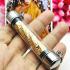 Large Black Protect Takrut Memorial Age 83 Lp Chamlong Be2550 Thai Amulet #16073