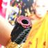 Large Black Protect Takrut Memorial Age 83 Lp Chamlong Be2550 Thai Amulet #16073