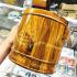Large Wooden Box Money Pot Cash Rich Fortune Lp Pern Be2550 Thai Amulet #16113