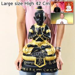 LARGE BIG BROTHER GUMAN THONG BOY STATUE SUBIN 9TAKRUT BE2552 THAI AMULET 16126 MONEY WEALTH MOST RARE 1ST EDITION