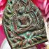 Jaosua Millionaire Jeed Be2556 Green Chanuan Remove Debt Money Thai Amulet 16135
