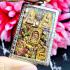 Leklai Rainbow Somdej Toh WatRaKang Relic Crystal Buddha 5King Thai Amulet 16153