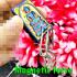 Leklai Rainbow Somdej Toh WatRaKang Relic Crystal Buddha 5King Thai Amulet 16153