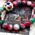 Bracelet Leklai Watcharatad Prevent Immortal Lp Somporn Stone Thai Amulet #16199 59TYPE BANGLE BEAD BALL COLORED