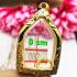 Blank Empty Frame Case Micron Gold Plated Khunpaen Small 3cm Thai Amulet #16208