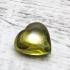 Leklai Naga Eye Protection Stone Heart Love Charm Lucky Green Thai Amulet #16209