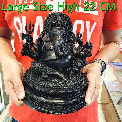 Pikanet Statue Genesha Elephant Successful Lp Key 8hand Be2555 Thai Amulet 16216