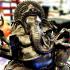 Large Statue Genesha Elephant Successful Lp Key 8hand Be2555 Thai Amulet #16216