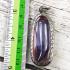 Leklai Claw Naga Eye Wealth Stone Fang Crystal Somporn Purple Thai Amulet #16217