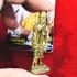 WALKING SAINT RICHLY GOD MONEY DEITY MINIATURE THAI AMULET LP BOUE BE2555