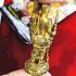 WALKING SAINT RICHLY GOD MONEY DEITY MINIATURE THAI AMULET LP BOUE BE2555