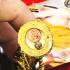 WALKING SAINT RICHLY GOD MONEY DEITY MINIATURE THAI AMULET LP BOUE BE2555