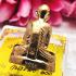 Meditation Monk Phrom Rakang Bell Code Be2553 Protection Money Thai Amulet 16247