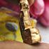 Meditation Monk Phrom Rakang Bell Code Be2553 Protection Money Thai Amulet 16247