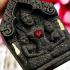 KhunPaen Charm 2Wife Lady Attract Love Lp Cheen Be2545 Black Thai Amulet #16274