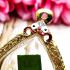 Empty Frame Case Micron Plated Gold KhunPaen Large 5cm Colored Thai Amulet 16287