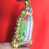 Blank Empty Frame Case Gold24k Plated Micron Rakang Bell Shape Thai Amulet 16296