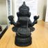 LARGE BUCHA PIKANET ELEPHANT DEITY GOD 4 HAND STATUE LEKLAI DUST LUCKY SUCCESSFUL FORTUNE LP SOMPORN