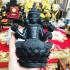 LARGE BUCHA PIKANET ELEPHANT DEITY GOD 4 HAND STATUE LEKLAI DUST LUCKY SUCCESSFUL FORTUNE LP SOMPORN