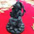 LARGE BUCHA PIKANET ELEPHANT DEITY GOD 4 HAND STATUE LEKLAI DUST LUCKY SUCCESSFUL FORTUNE LP SOMPORN