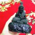 LARGE BUCHA LERSRI HERMIT STATUE LEKLAI POWDER ROBE LUCKY GOOD FORTUNE PREVEN BAD THING THAI AMULET LP SOMPORN