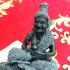 LARGE BUCHA LERSRI HERMIT STATUE LEKLAI POWDER ROBE LUCKY GOOD FORTUNE PREVEN BAD THING THAI AMULET LP SOMPORN