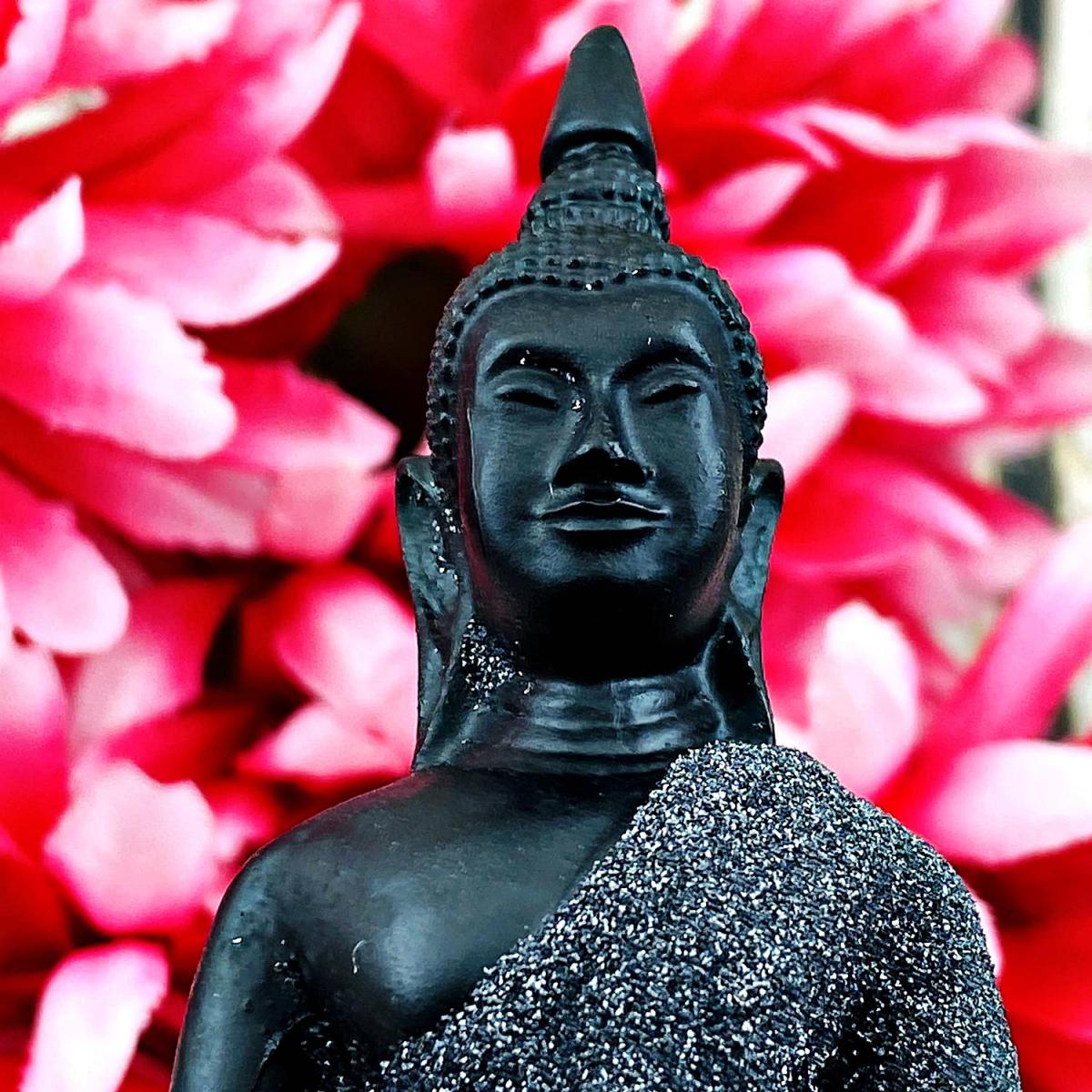 Large Buddha Statue Leklai Dust Meditation Soton Lucky Fortune Lp ...