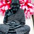 Large Statue Monk Tuad Leklai Ash Lucky Wealth Fortune Somporn Thai Amulet 16320