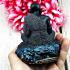 Large Statue Monk Tuad Leklai Ash Lucky Wealth Fortune Somporn Thai Amulet 16320