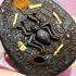 Pidta Spider Close Eye 9Golden Takrut Koon Lucky Magic Wealth Thai Amulet #16327