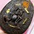 Pidta Close Eye Millionare Gold Takrut KOON Lucky Magic Wealth Thai Amulet 16327