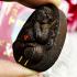 Pidta Spider Close Eye 9Golden Takrut Koon Lucky Magic Wealth Thai Amulet #16327