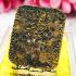 GAMBLING WIN FORTUNE BUDDHA CHICKEN RIDER ASHES THAI AMULET LP SIN BE2563 MIXED MATERIAL BEHIND GEMS