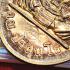 RIEN PODPAI SAFTY LIFE ATTRCT MONEY RICH THAI AMULET LP KOON BE2557 COPPER