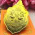 Gold24k Frame Enamel Pendant Tiger Be2563 Lp Phat Wat Huaiduan Thai Amulet 16352
