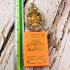 Gold24k Frame Enamel Pendant Tiger Be2563 Lp Phat Wat Huaiduan Thai Amulet 16352